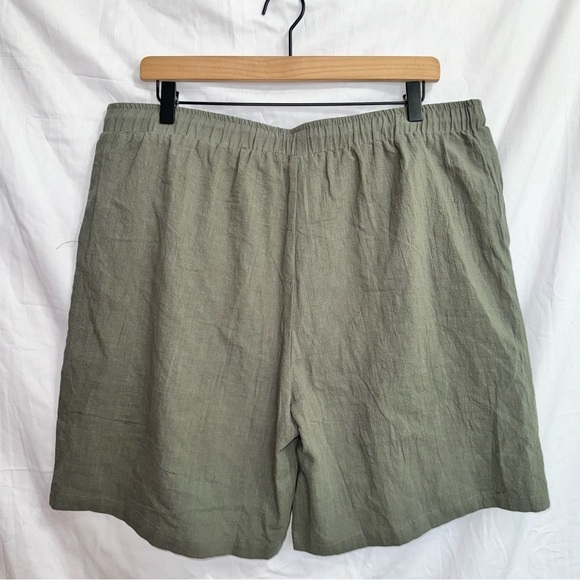 Icon Swim NWT Green Linen Mesh Liner Swim Trunks size XXL - Picture 4 of 4
